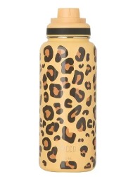 Garrafa Termica HydraV2 950ml - Leopard Amarela