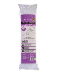 DOMPEL PAPEL DEPILACAO C/ 100 356 VISCOSE FALSO TECIDO