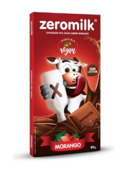 ZEROMILK 80G MORANGO GENEVY