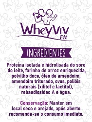 BISCOITO PROTEINA 45G AMENDOIM WHEYVIV FIT
