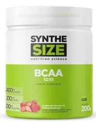 BCAA 12:1:1 DRINK 200G MORANGO SYNTHESIZE