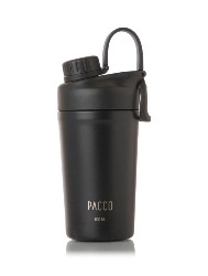 COPO TÉRMICO SHAKER 600ML PRETO PACCO