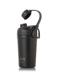 COPO TÉRMICO SHAKER 600ML PRETO PACCO