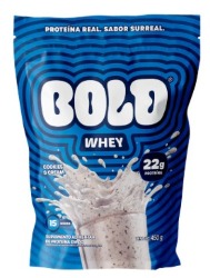 1.BOLD WHEY 450G COOKIES CREAM BOLD NUTRITION