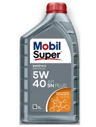 Óleo Lubrificante Motor 5w40 Sn Sintetico Mobil Super 1 Lt