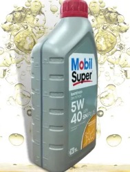 Óleo Lubrificante Motor 5w40 Sn Sintetico Mobil Super 1 Lt