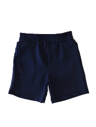 Bermuda Infantil Moletom na Cor Azul Marinho – Tam 2 a 10