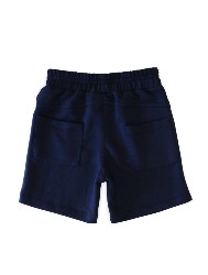 Bermuda Infantil Moletom na Cor Azul Marinho – Tam 2 a 10
