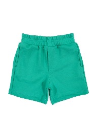 Bermuda Infantil Moletom na Cor Verde Água – Tam 2 a 10
