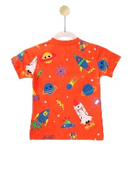 CAMISETA - ESPAÇO COLOR - LARANJA