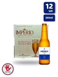 CERVEJA 3.0 PURO MALTE 355ML PILSEN LN 12 UNID