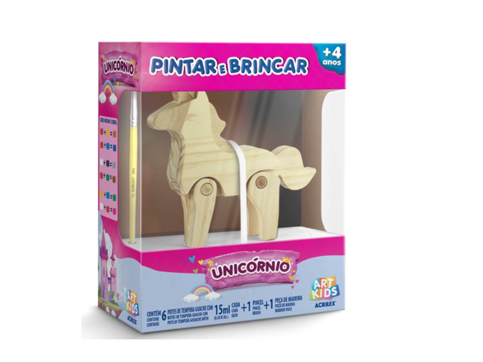 BRINQ.EDUC.PINTA E BRINCAR UNICORNIO