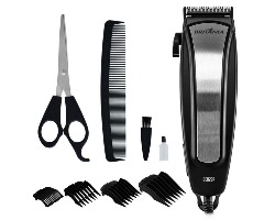 Máquina de Cortar Cabelo BCR22P Britânia Com 9 Acessórios Lâmina de Aço Inox 220V