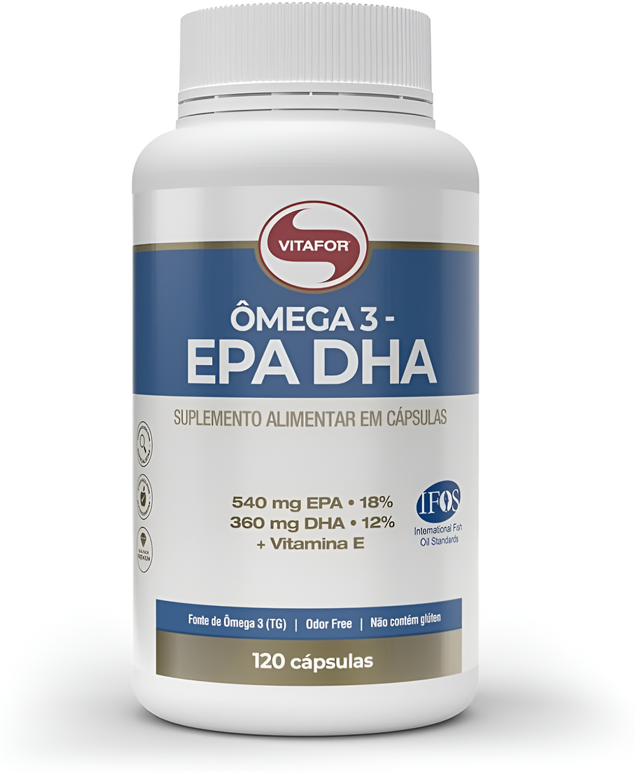 VITAFOR OMEGA 3 EPA E DHA 120 CAPSULAS 1G