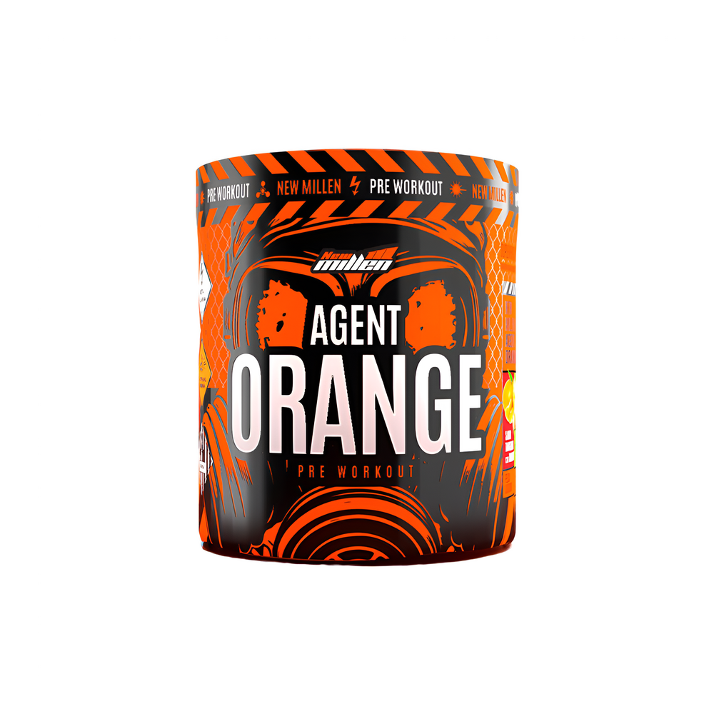 AGENT ORANGE PRE WORKOUT TANGERINA COM MORANGO 250G 