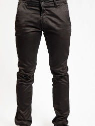 CALÇA SARJA CHINO PRETA