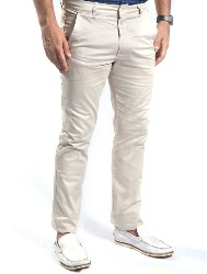CALÇA SARJA CHINO AREIA