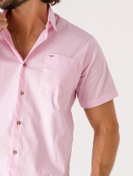 CAMISA MC TRIC FIO 50 ELAST ROSA BEBÊ